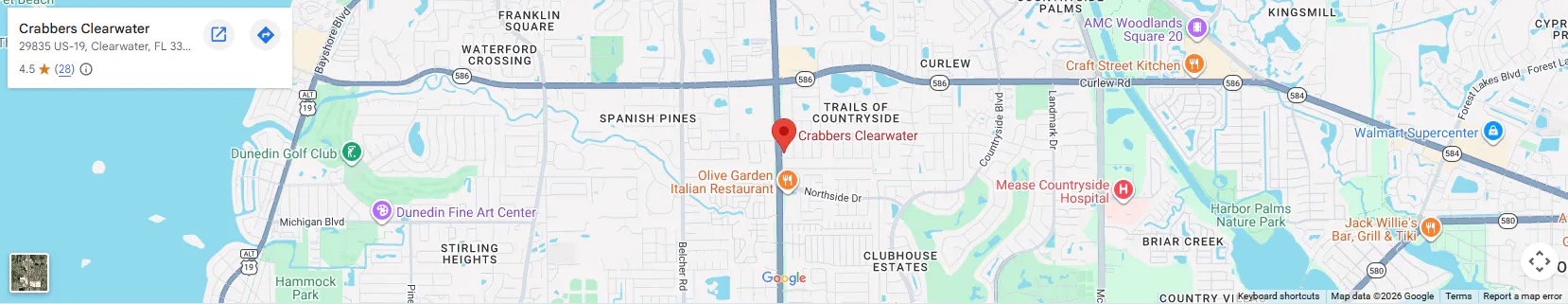 Location 29835 US-19, Clearwater, FL 33761